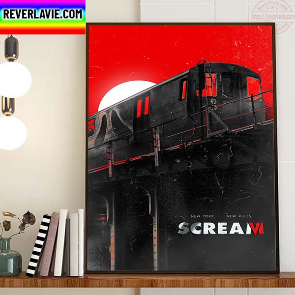 Scream VI New Poster Art By Fan Home Decor Poster Canvas Scream VI New Poster Art By Fan Home Decor Poster Canvas