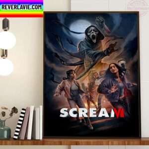 Scream VI New Poster Movie Fan Art Home Decor Poster Canvas