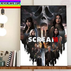 Scream VI Official Poster Home Decor Poster Canvas