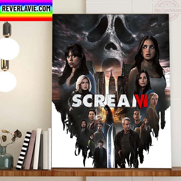 Scream VI Official Poster Home Decor Poster Canvas Scream VI Official Poster Home Decor Poster Canvas