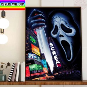 Scream VI Official Poster Movie Home Decor Poster Canvas