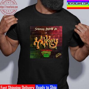 Shamon Brown Jr Is Michelangelo In Teenage Mutant Ninja Turtles Mutant Mayhem Unisex T-Shirt
