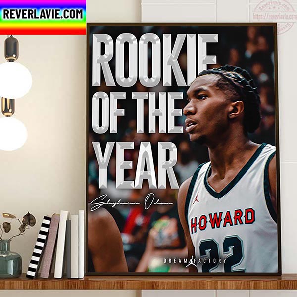 Shyheim Odom Is 2023 MEAC Rookie Of The Year Home Decor Poster Canvas Shyheim Odom Is 2023 MEAC Rookie Of The Year Home Decor Poster Canvas