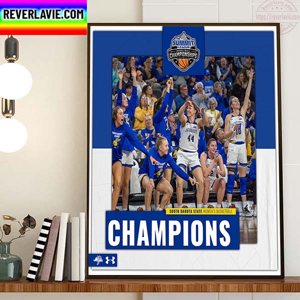 South Dakota State Womens Basketball Are Winners 2023 Summit League Basketball Championship Home Decor Poster Canvas South Dakota State Womens Basketball Are Winners 2023 Summit League Basketball Championship Home Decor Poster Canvas