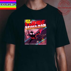 Spider Man Across The Spider Verse On The Cover Of Empire Magazine Unisex T-Shirt
