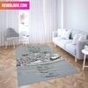 Supreme x Nike SB Dunk Low Sneaker Rug Home Decor