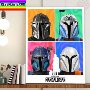 Star Wars The Mandalorian Season 3 Art Inspired Home Decor Poster Canvas