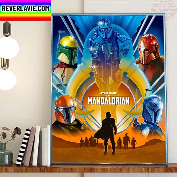 Star Wars The Mandalorian Season 3 Art Inspired New Poster Home Decor Poster Canvas Star Wars The Mandalorian Season 3 Art Inspired New Poster Home Decor Poster Canvas
