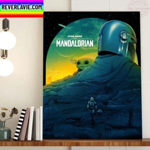 Star Wars The Mandalorian Season 3 New Poster Home Decor Poster Canvas