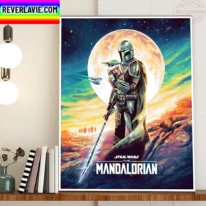 Star Wars The Mandalorian Season 3 Poster Home Decor Poster Canvas