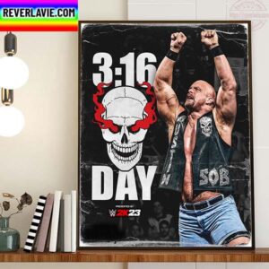 Stone Cold Steve Austin 3 16 Hell Yeah Home Decor Poster Canvas