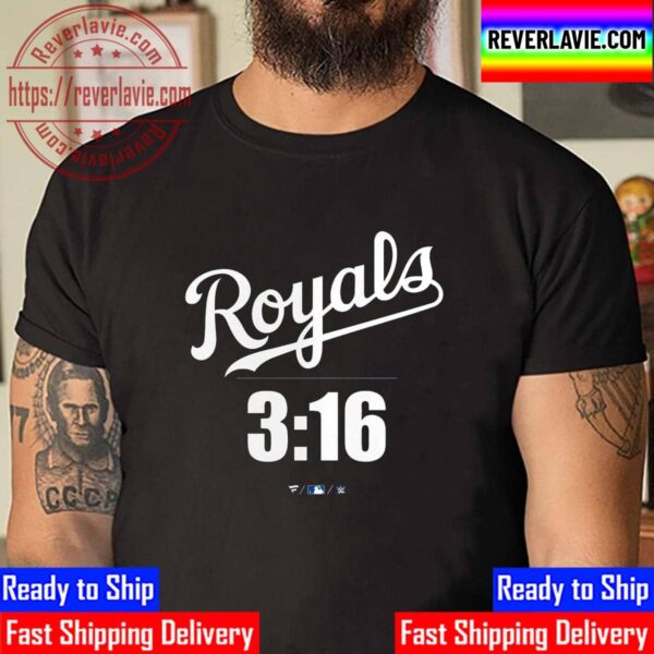 Stone Cold Steve Austin Royal x Kansas City Royals 3 16 Unisex T-Shirt