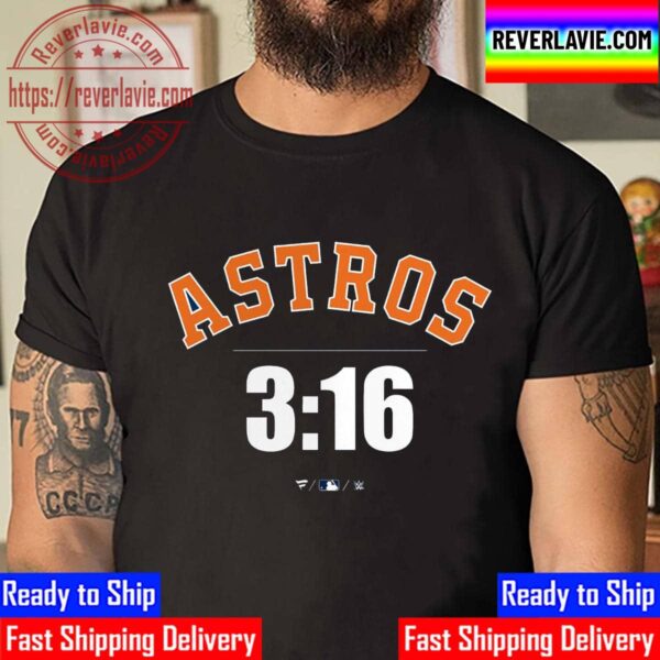 Stone Cold Steve Austin x Houston Astros 3 16 Unisex T-Shirt