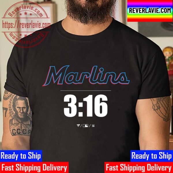 Stone Cold Steve Austin x Miami Marlins 3 16 Unisex T-Shirt