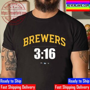 Stone Cold Steve Austin x Milwaukee Brewers 3 16 Unisex T-Shirt