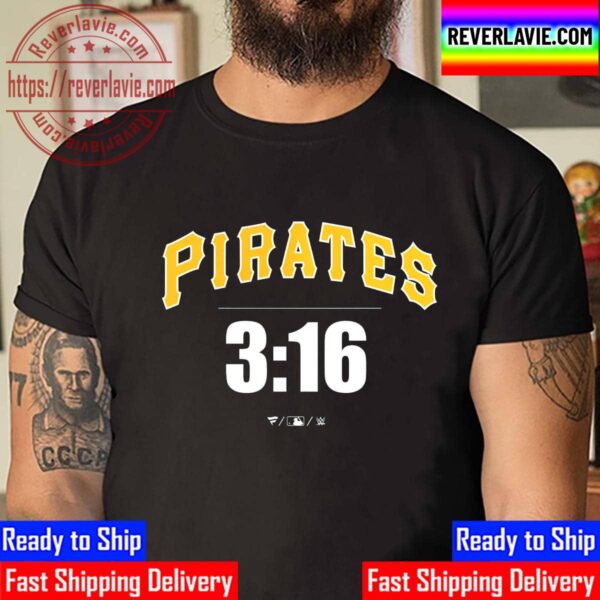 Stone Cold Steve Austin x Pittsburgh Pirates 3 16 Unisex T-Shirt