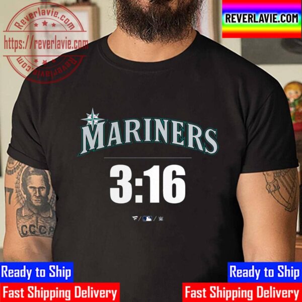 Stone Cold Steve Austin x Seattle Mariners 3 16 Unisex T-Shirt