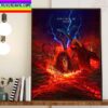 Stranger Things 5 Hawkins Will Fall Final Season May 2023 Home Decor Poster Canvas