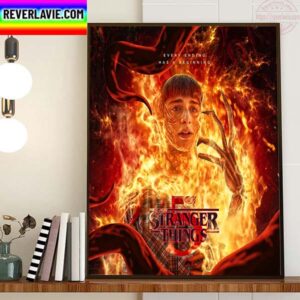 Stranger Things 5 Every Ending Has A Beginning Home Decor Poster Canvas