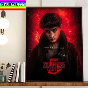 Stranger Things 5 Hawkins Will Fall Final Victim Of Vecna Home Decor Poster Canvas