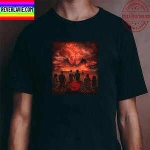 Stranger Things 5 Hawkins Will Fall The Final Season Vol 1 2024 Unisex T-Shirt