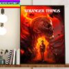 Stranger Things 5 Wake Up Home Decor Poster Canvas