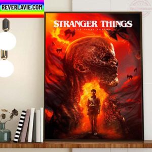 Stranger Things 5 The Final Season Hawkins Will Fall Home Decor Poster Canvas