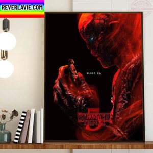 Stranger Things 5 Wake Up Home Decor Poster Canvas
