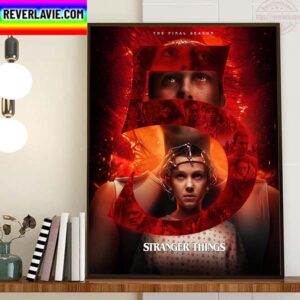 Stranger Things Season 5 2024 Hawkins Will Fall Home Decor Poster Canvas