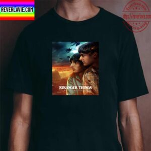 Stranger Things The Final Seasons New Poster Movie Classic T-Shirt