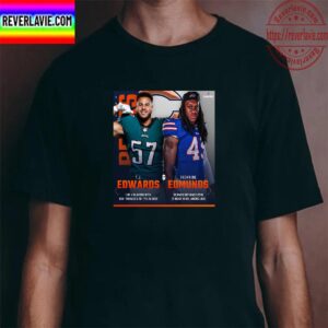 T J Edwards And Tremaine Edmunds The Monsters Of The Midway New Linebacker Duo Classic T-Shirt