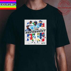 Tampa Bay Rays Represent In World Baseball Classic 2023 Unisex T-Shirt