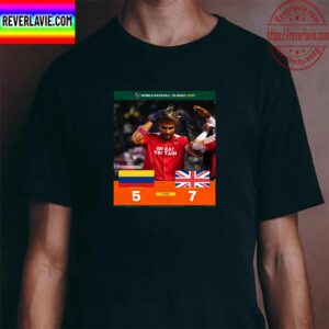Team Great Britain Secures Its First World Baseball Classic Win Ever Classic T-Shirt