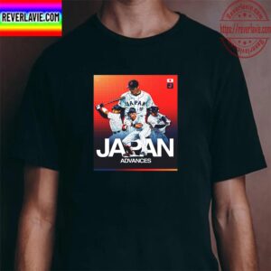 Team Japan Advances 5th Straight World Baseball Classic Semifinal Classic T-Shirt