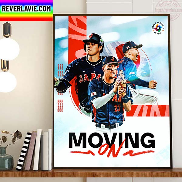 Team Japan Advances Semifinals In Every World Baseball Classic Home Decor Poster Canvas Team Japan Advances Semifinals In Every World Baseball Classic Home Decor Poster Canvas
