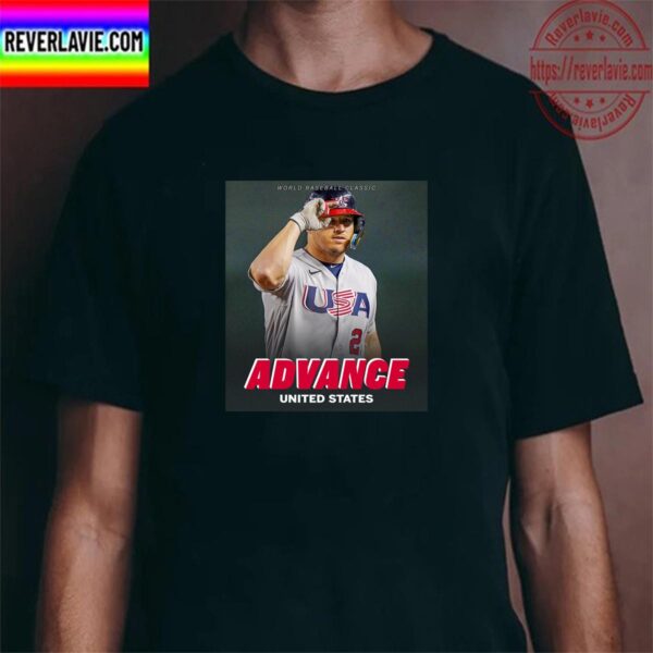 Team USA Advances Quarterfinals Of The 2023 World Baseball Classic Unisex T-Shirt