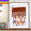 Texas Longhorns Mens Basketball Dylan Disu Is 2023 Big 12 Conference MOP Home Decor Poster Canvas