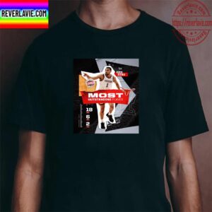 Texas Longhorns Mens Basketball Dylan Disu Is 2023 Big 12 Conference MOP Classic T-Shirt