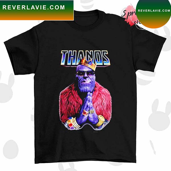 Thanos King pray T-shirt Thanos King pray T-shirt