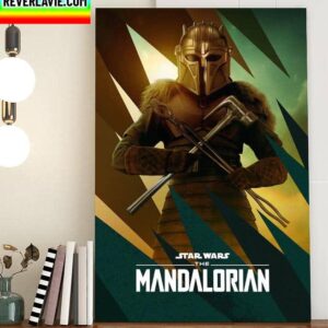 The Armorer In Chapter 17 Of Star Wars The Mandalorian Home Decor Poster Canvas