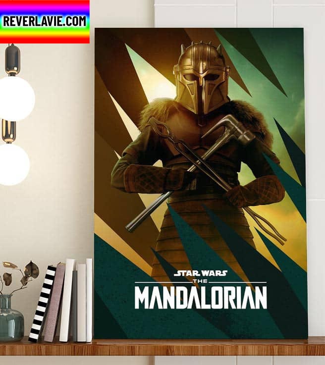 The Armorer In Chapter 17 Of Star Wars The Mandalorian Home Decor Poster Canvas The Armorer In Chapter 17 Of Star Wars The Mandalorian Home Decor Poster Canvas