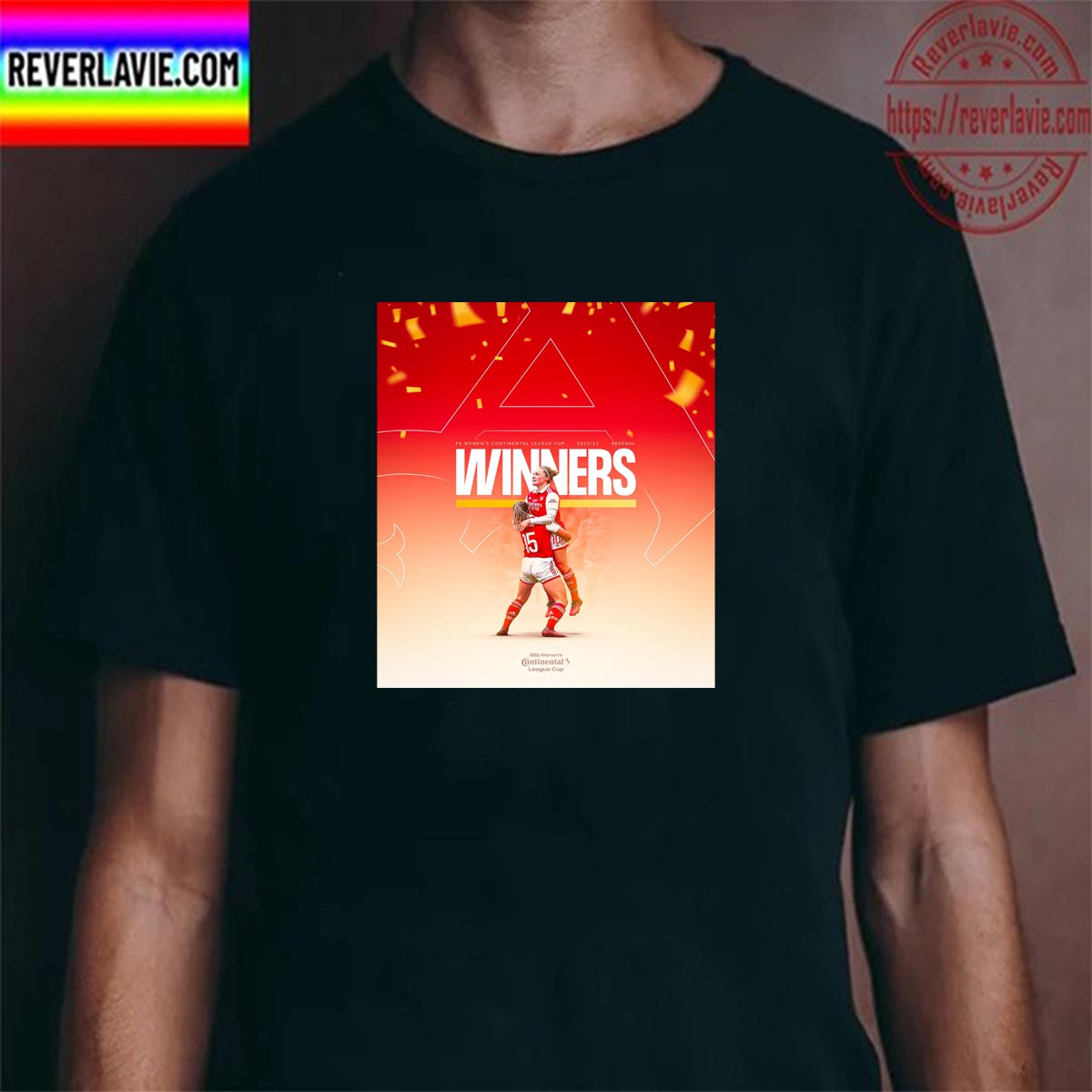 The FA Womens Continental League Cup Champions Are Arsenal Women Unisex T-Shirt The FA Womens Continental League Cup Champions Are Arsenal Women Unisex T-Shirt