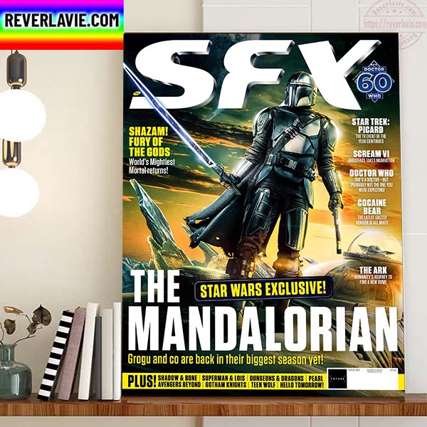 The Mandalorian Of Star Wars On SFX Magazine Cover Home Decor Poster Canvas The Mandalorian Of Star Wars On SFX Magazine Cover Home Decor Poster Canvas