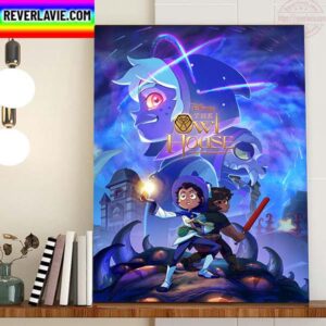 The Owl House Official Poster Of Disney Home Decor Poster Canvas