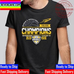 Toledo Rockets 2023 MAC Womens College Basketball Conference Tournament Champions Unisex T-Shirt
