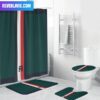 Tommy Hilfiger Fancy Orange Monogram Bathroom Set