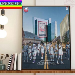 UConn Huskies Womens Basketball Are 2023 BIG EAST Conference Champions Home Decor Poster Canvas