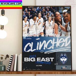 UConn Womens Basketball Are 2023 Big East Champions Home Decor Poster Canvas