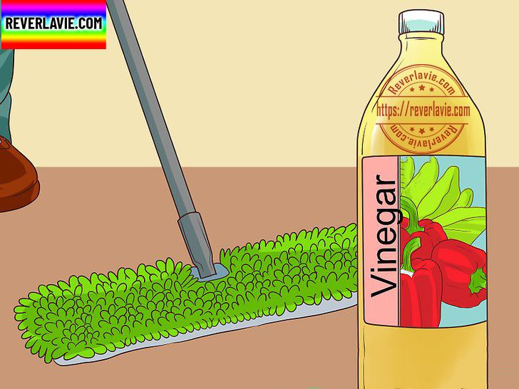 Use vinegar to make a floor cleaner