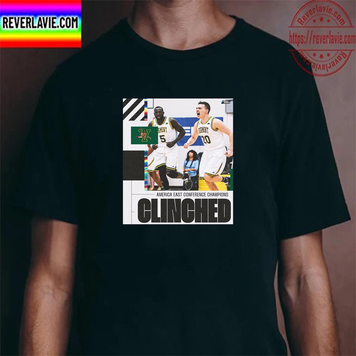 Vermont Catamounts Mens Basketball Clinched The 2023 America East Conference Tournament Champions Classic T-Shirt Vermont Catamounts Mens Basketball Clinched The 2023 America East Conference Tournament Champions Classic T-Shirt